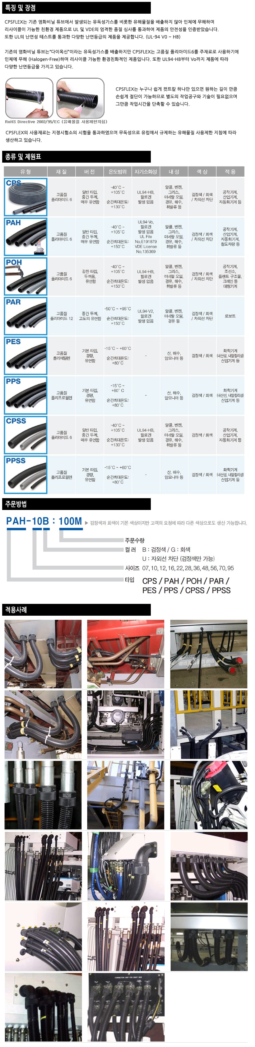 케이블베어 규격·도면 21