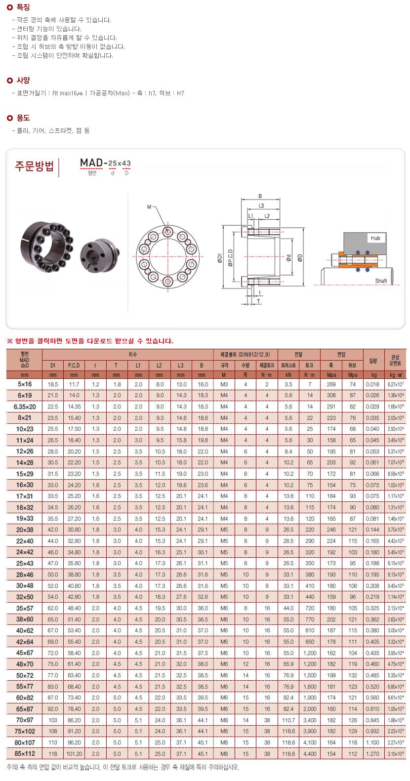 파워록 규격·도면 12