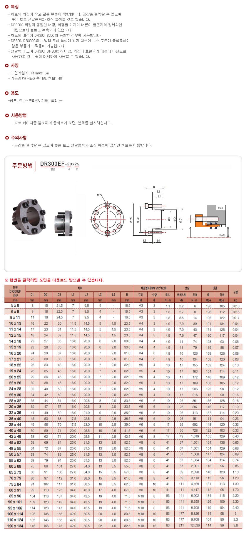 파워록 규격·도면 30